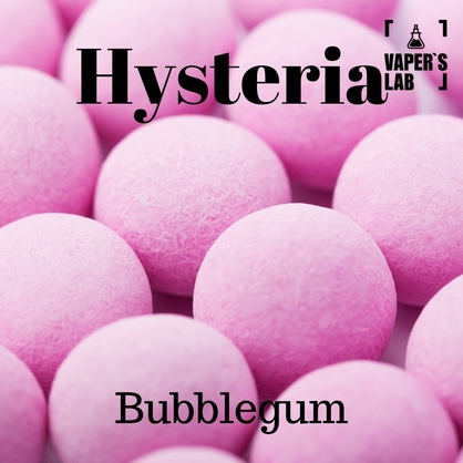 Фото, Видео на жижи без никотина Hysteria Bubblegum 100 ml