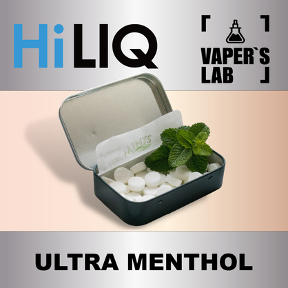 Фото на Арому HiLIQ Хайлик Ultra Menthol Ультра Ментол