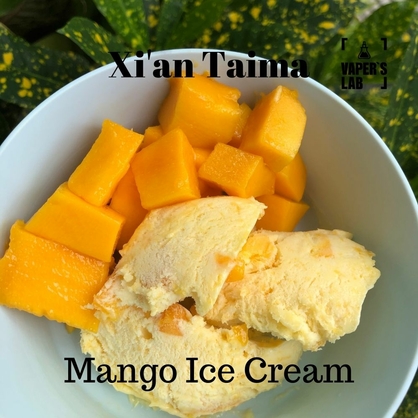 Фото, Відеоогляди на Ароматизатори для рідин Xi'an Taima "Mango Ice Cream" (Манго морозиво) 