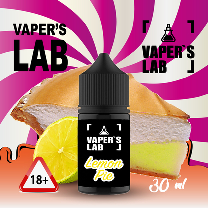 Фото, Відеоогляди на Жижу Salt Vaper's LAB Salt Lemon pie 30 ml