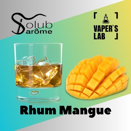 Фото, Відеоогляди на Ароматизатори для вейпа Solub Arome "Rhum Mangue" (Ром з манго) 