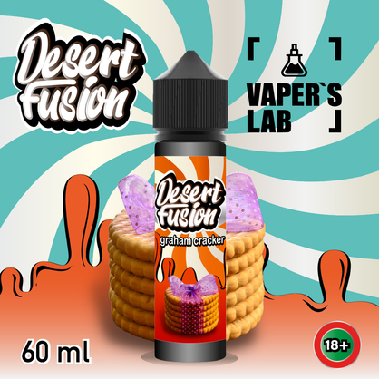 Фото жидкости для вейпа dessert fusion graham cracker 60 ml