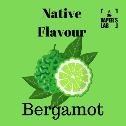 Фото, Видео на заправки для вейпа Native Flavour Bergamot 100 ml