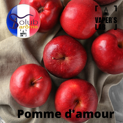 Фото, Видео, Аромки для вейпа Solub Arome "Pomme d\'amour" (Райское яблоко) 