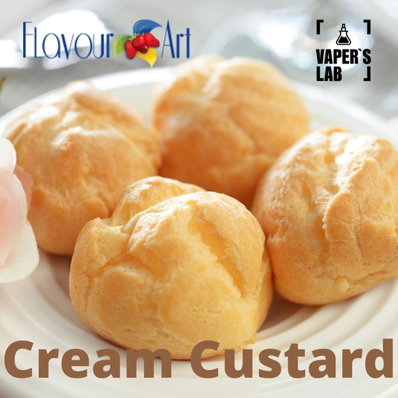 Відгуки на Aroma для вейпа FlavourArt Cream Custard Заварний крем