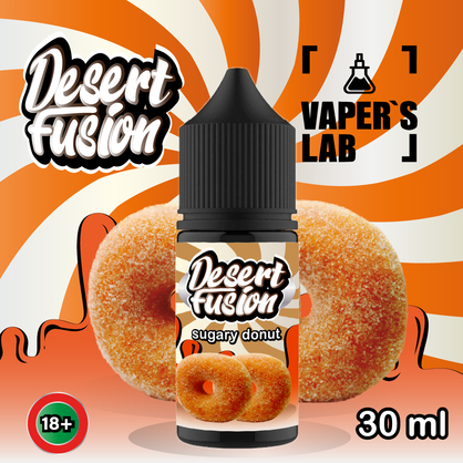 Фото жидкость для под систем dessert fusion salt sugary donut 30 ml