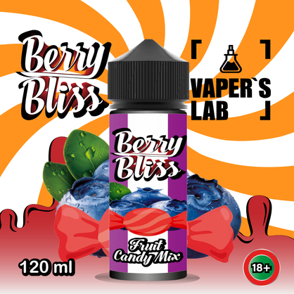 Фото жижи для вейпа berry bliss fruit candy mix 120 мл (фруктовые конфеты)