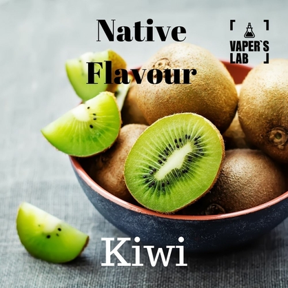 Фото заправка до електронної сигарети native flavour kiwi 120 ml