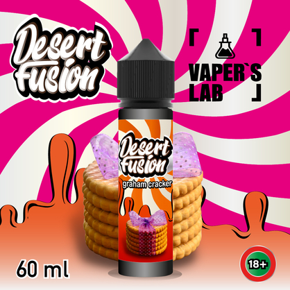 Фото жидкости для вейпа dessert fusion graham cracker 60 ml