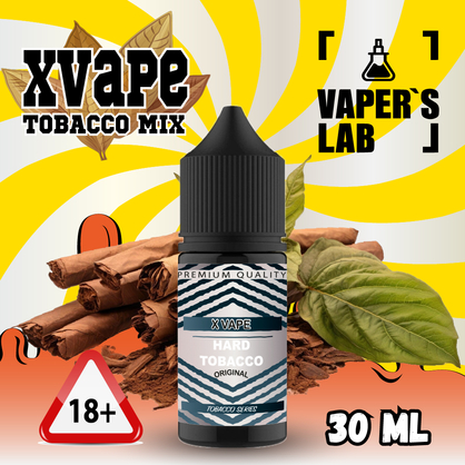 Фото, Відеоогляди на Жижу Salt XVape Salt Hard Tobacco 30 ml