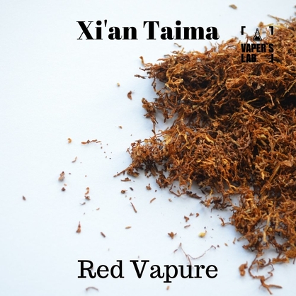 Фото, Відеоогляди на Ароматизатори смаку Xi'an Taima "Red Vapure" (Червоний пар) 