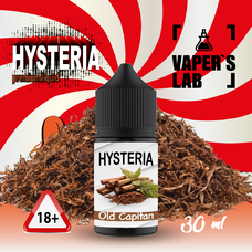 Солевая никотиновая жидкость Hysteria Salt Old Capitan 30 ml