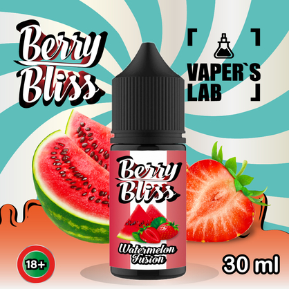 Фото жижа для пода berry bliss watermelon fusion 30 мл