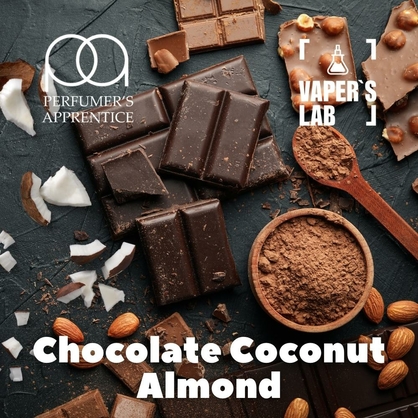 Фото, Відеоогляди на Ароматизатори смаку TPA "Chocolate Coconut Almond" (Шоколад кокос та мигдаль) 