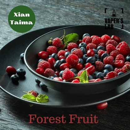 Фото, Відеоогляди на ароматизатор електронних сигарет Xi'an Taima "Forest Fruit" (Лісові ягоди) 