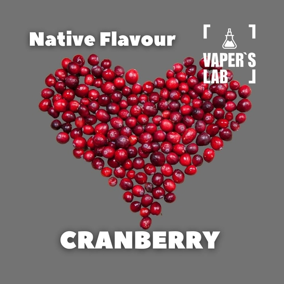 Ароматизатори для рідин Native Flavour cranberry 30мл