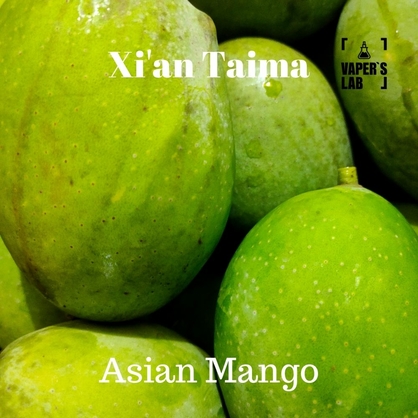 Фото, Відеоогляди на Ароматизатор для самозамісу Xi'an Taima "Asian Mango" (Азіатський манго) 