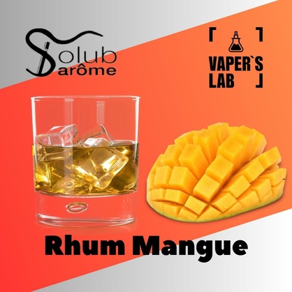 Фото, Видео, Аромки для самозамеса Solub Arome "Rhum Mangue" (Ром с манго) 