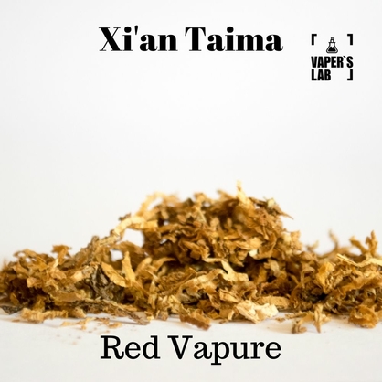 Фото, Видео, Пищевой ароматизатор для вейпа Xi'an Taima "Red Vapure" (Красный пар) 