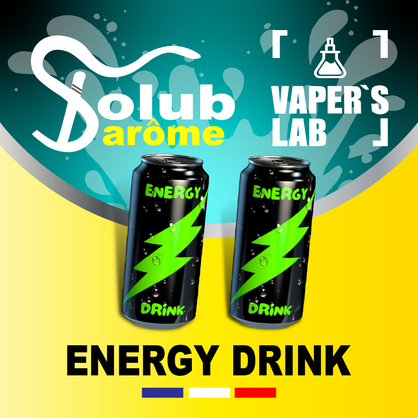 Фото, Відеоогляди на ароматизатор для самозамісу Solub Arome "Energy drink" (Енергетик) 