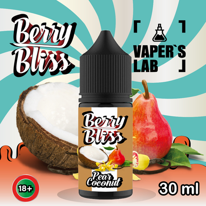 Фото солевая жидкость berry bliss pear coconut 30 мл