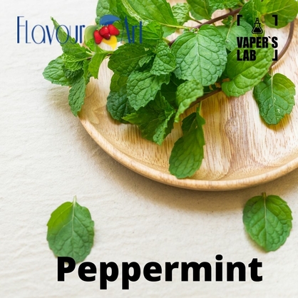 Фото, Відеоогляди на Аромки для вейпа. FlavourArt Peppermint Перечна м'ята