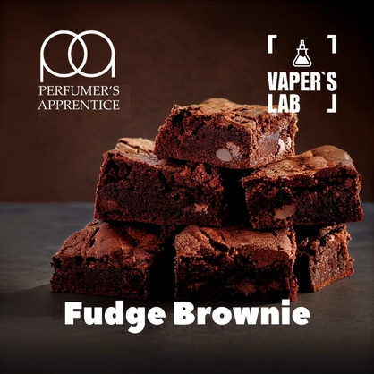 Фото, Відеоогляди на Найкращі харчові ароматизатори TPA "Fudge Brownie" (Шоколадний пиріг з карамеллю) 