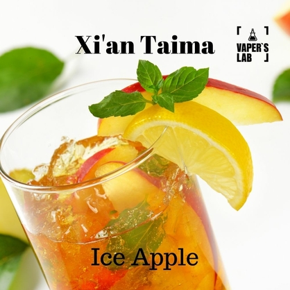 Фото, Видео, Лучшие пищевые ароматизаторы  Xi'an Taima "Ice Apple" (Яблоко с холодком) 