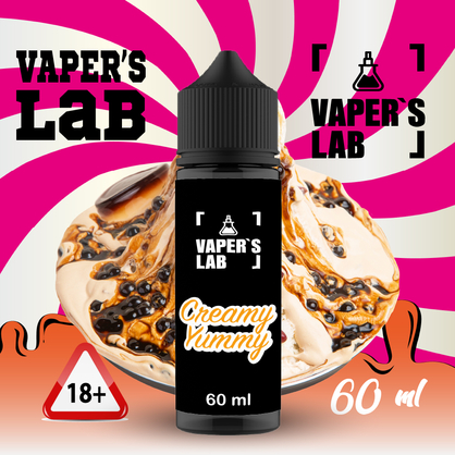 Фото, Видео на Жижи для вейпа Vapers Lab Creamy yummy 60 ml