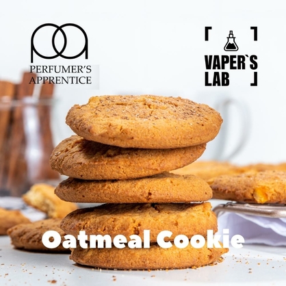 Фото, Видео, Ароматизаторы для вейпа купить украина TPA "Oatmeal Cookie" (Овсяное печенье) 