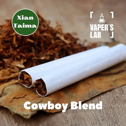 Фото, Відеоогляди на Найкращі харчові ароматизатори Xi'an Taima "Cowboy blend" (Ковбойський тютюн) 