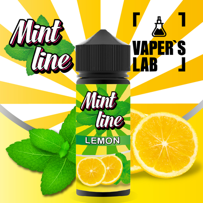 Фото жидкости для вейпа mint lemon 120 ml