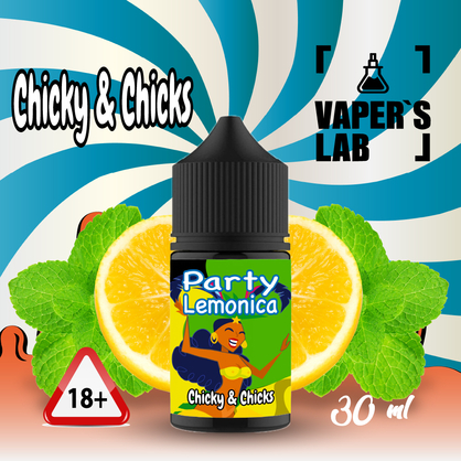 Фото, Відеоогляди на Жижу Salt Chicky Salt Party lemonika 30 ml