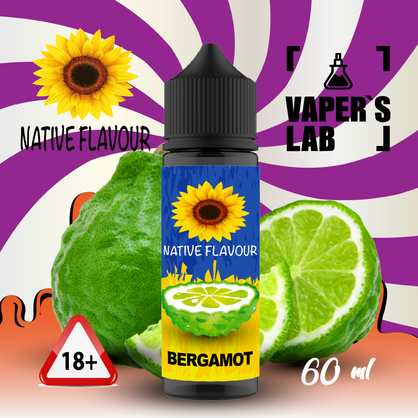 Фото жижка native flavour bergamot 60 ml