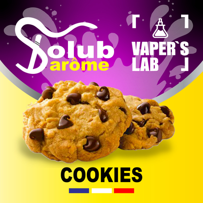 Фото, Видео, Натуральные ароматизаторы для вейпа  Solub Arome "Cookies" (Печенье) 