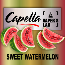 Ароматизатори для вейпа Capella Sweet Watermelon Солодкий Кавун