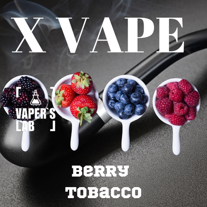 Фото, Відео на жижи без нікотину XVape Berry Tobacco