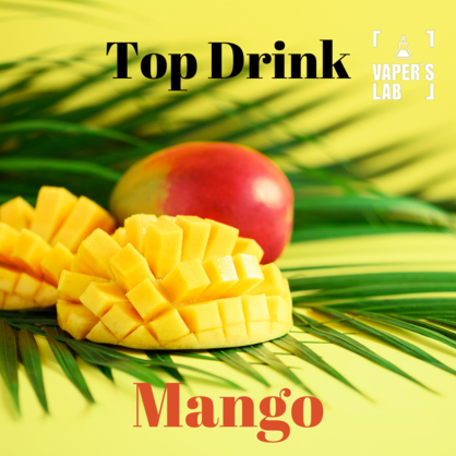 Фото, Видеообзор на жижку Salt Top Drink SALT Mango 15 ml