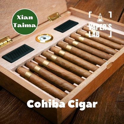 Фото, Видео, Ароматизаторы для вейпа Xi'an Taima "Cohiba cigar" (Сигара Кохиба) 