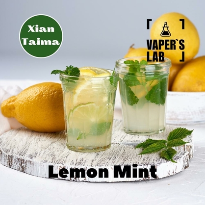 Фото, Відеоогляди на Компоненти для рідин Xi'an Taima "Lemon Mint" (Лимон м'ята) 