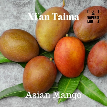 Фото, Видео, Ароматизаторы для вейпа купить украина Xi'an Taima "Asian Mango" (Азиатский манго) 