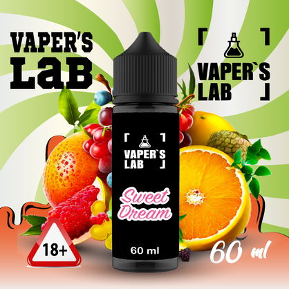 Фото, Видео на Заправки до вейпа Vapers Lab Sweet dream 60 ml