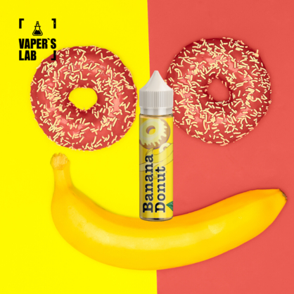 Фото купить заправку для вейпа malasian mix banana donut 120ml 120 мл