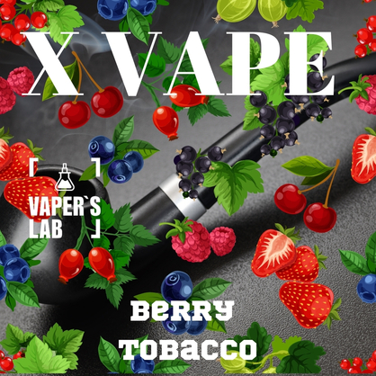 Фото купить жидкость xvape berry tobacco 120 мл