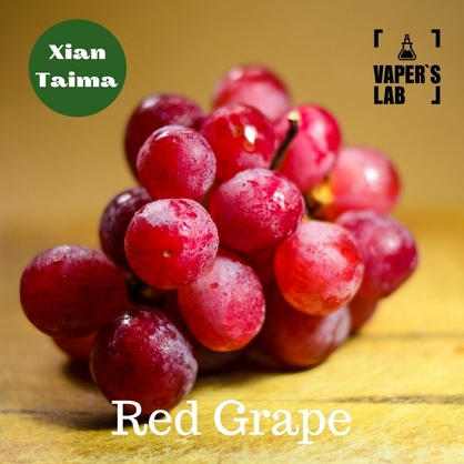 Фото, Відеоогляди на Ароматизатори для сольового нікотину Xi'an Taima "Red grape" (Червоний виноград) 