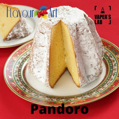 Фото на Ароматизаторы для вейпа FlavourArt Pandoro Лимонный кекс