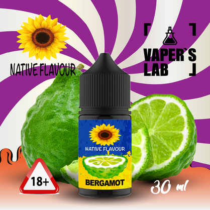 Фото жидкость для пода native flavour bergamot 30 ml