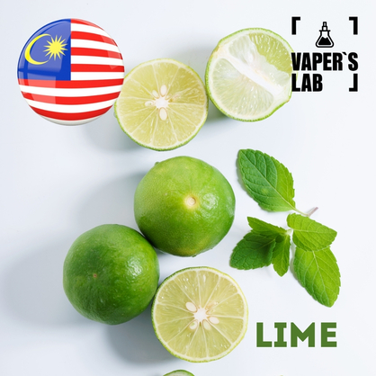 Фото на Ароматизатор для вейпа Malaysia flavors Lime