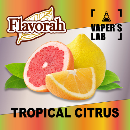 Фото на аромку Flavorah Tropical Citrus Тропический Цитрус