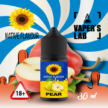 Фото жидкость для под систем native flavour pear 30 ml